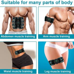 Estimulador Muscular Entrenador de Músculos Abdominales, Brazo y Pierna