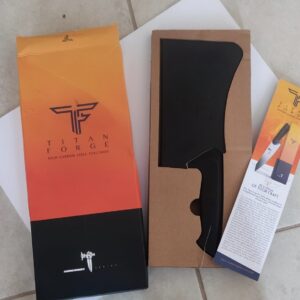 Titan Forge Cuchillo Serie Pro - 7CR17MOV Acero Alto Carbono