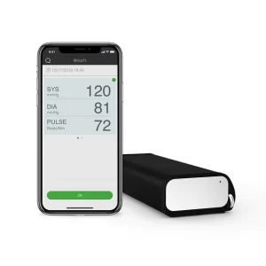 Qardio Monitor inalámbrico de presión arterial de brazo.